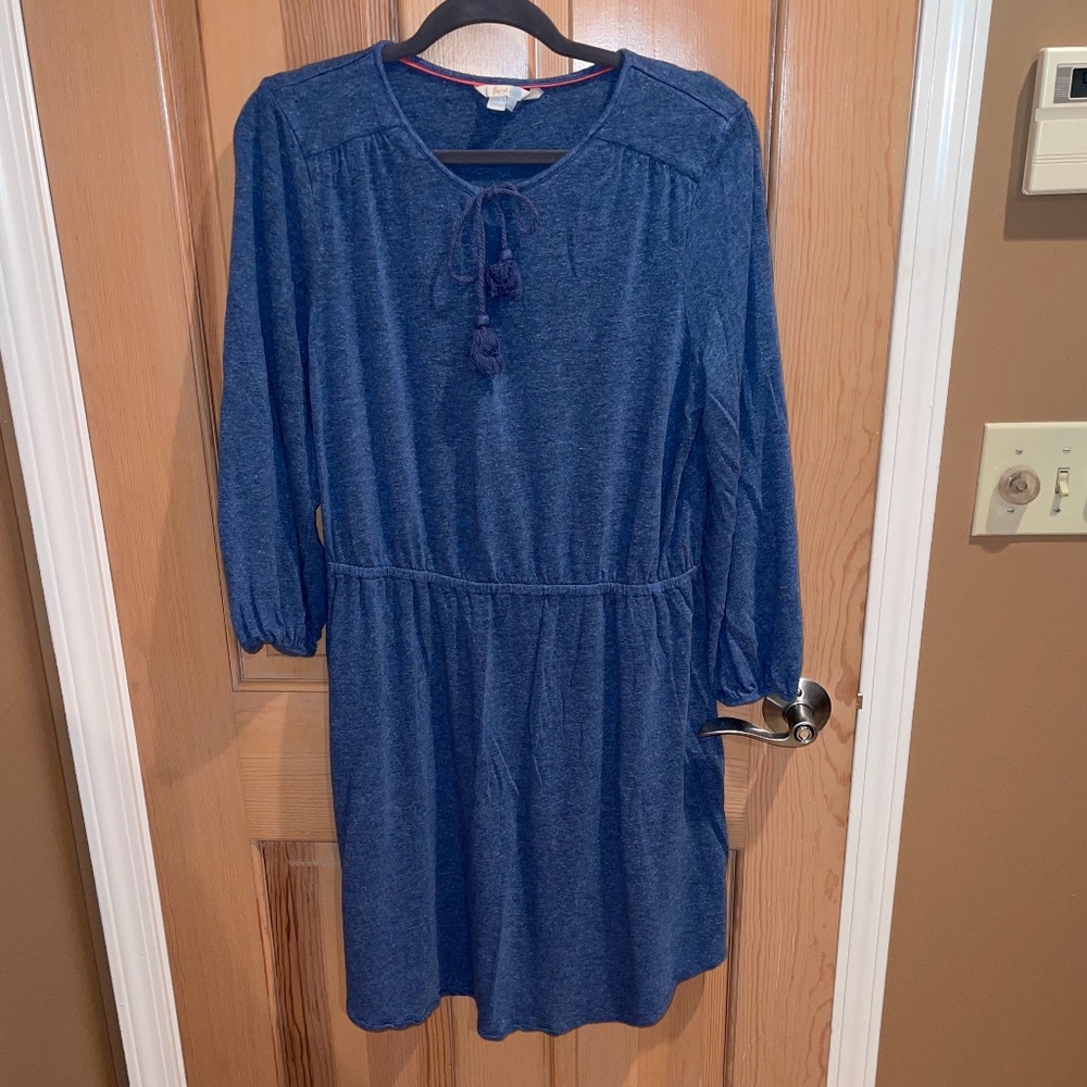 Boden - Long Sleeve Blue Dress - 14L